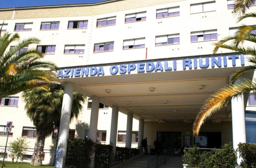 Foggia, 73 i pazienti positivi al Covid ricoverati al Policlinico