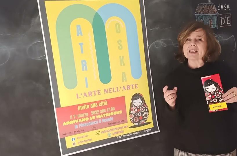 «Arrivano le Matrioske», la mostra a Palazzo Dogana a Foggia
