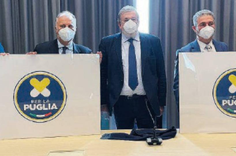 Emiliano battezza «Per la Puglia»: il civismo rafforza i progressisti