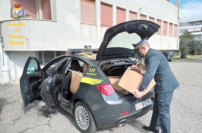 Guardia di finanza Matera