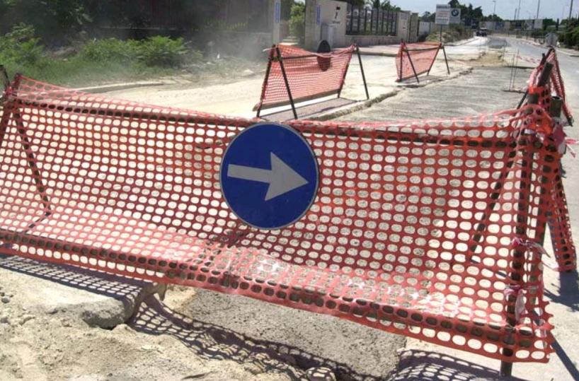 Lavori stradali, Lecce