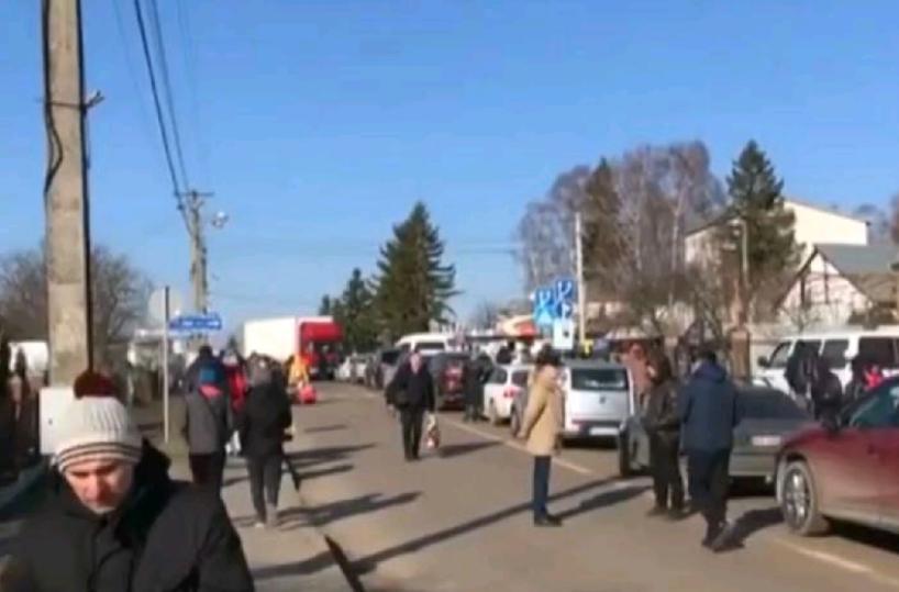 Guerra Ucraina, confine con la Polonia