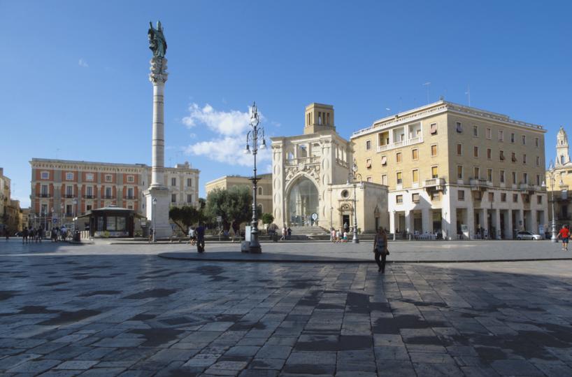 Lecce, Sant’Oronzo «tornerà» sulla colonna