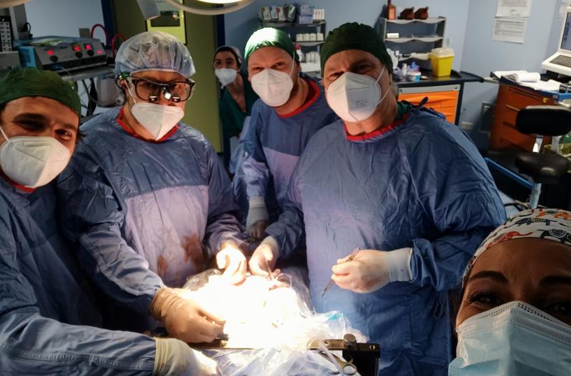 Rimosso tumore retroperitoneale di 2,5 kg: intervento record all’Istituto Tumori di Bari