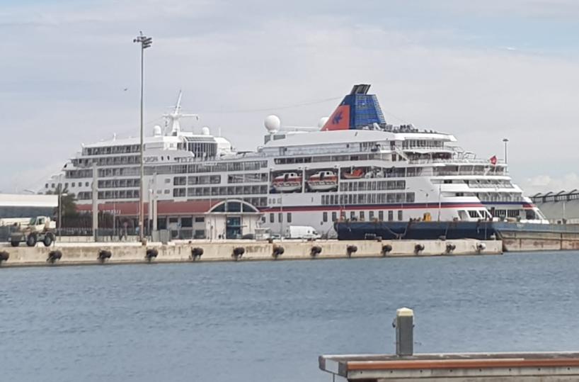 Brindisi, la MS Europa ha inaugurato oggi la stagione crocieristica dei record