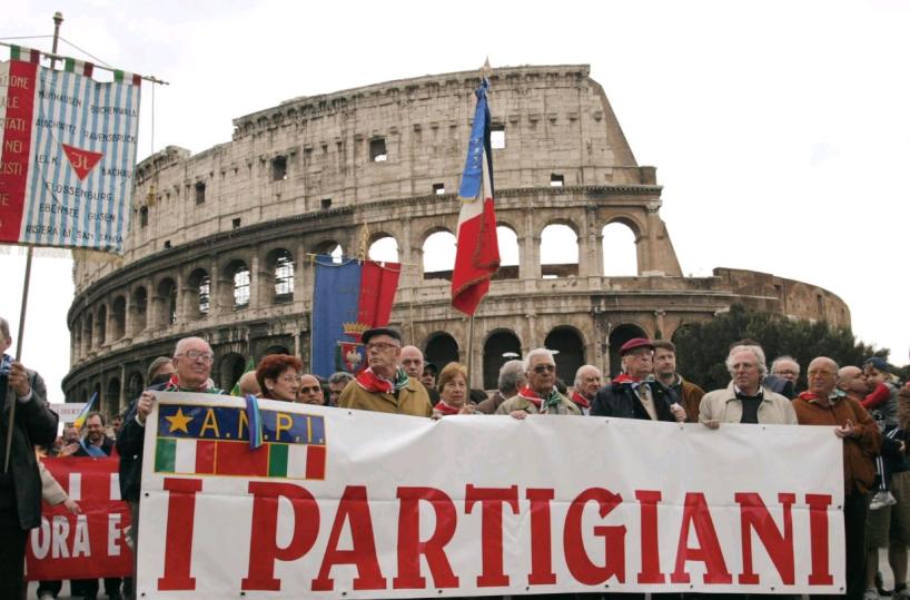 Manifestazione Anpi a Roma