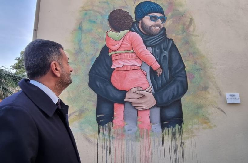 Bari, un murale in memoria di Fumarulo a 4 anni dalla scomparsa 