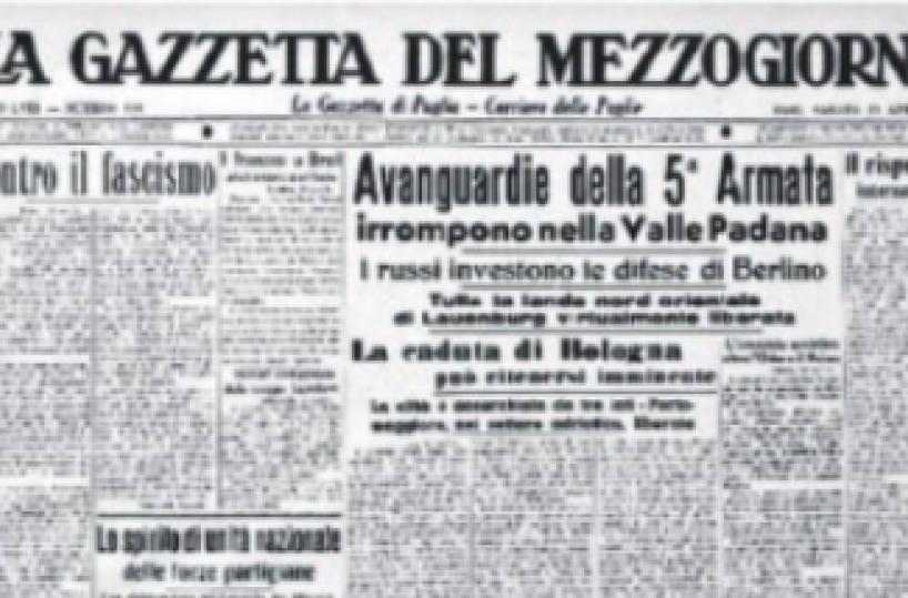 Aprile 1945: ecco gli alleati 