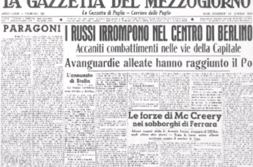 Le truppe sovietiche entrano a Berlino