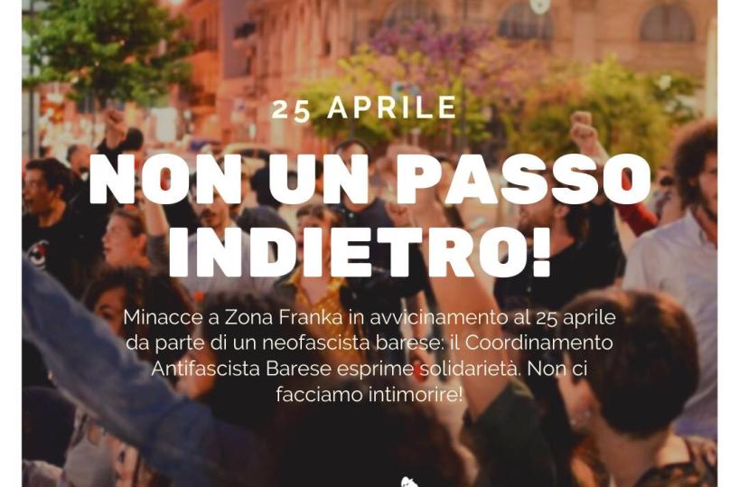 Bari, minacce da estrema destra in sede Zona Franka: «Non ci fermiamo»
