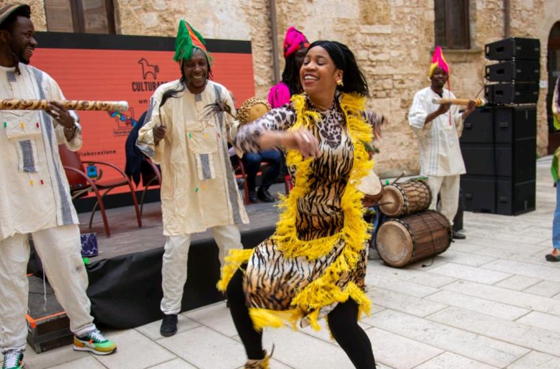 mesagne Momento del festival «Culturare»