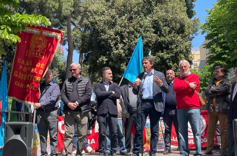 Primo Maggio 2022: le manifestazioni della Cgil nel Foggiano