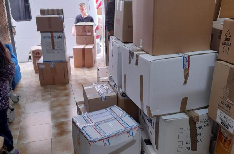 Ucraina, partito carico di aiuti da Massafra