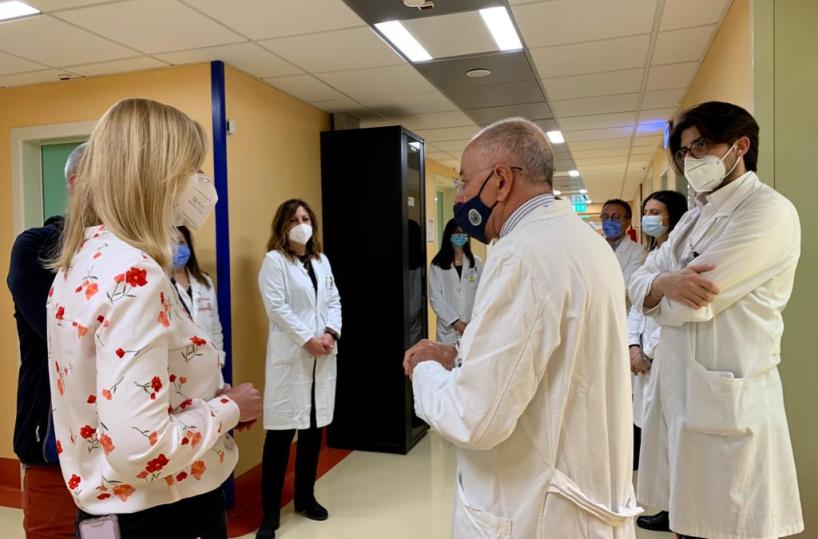 la visita di Jolanta Kunikowska