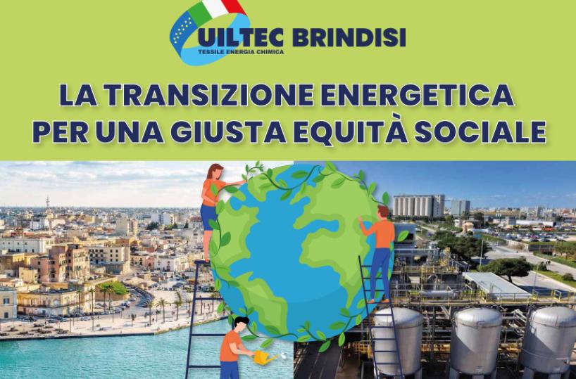 Brindisi, «la transizione energetica per una giusta equità sociale»