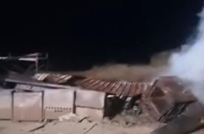 Scanzano Jonico, fiamme nel lido Baia delle Scimmie, indagini dei carabinieri