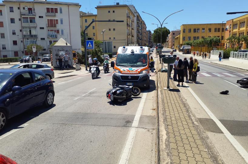 Brindisi, incidente via De Gasperi