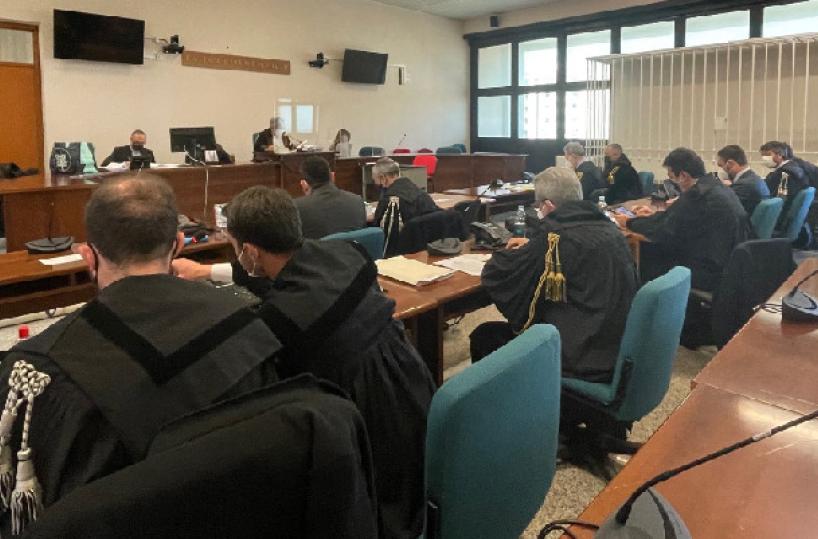 Bitonto, l'aula bunker