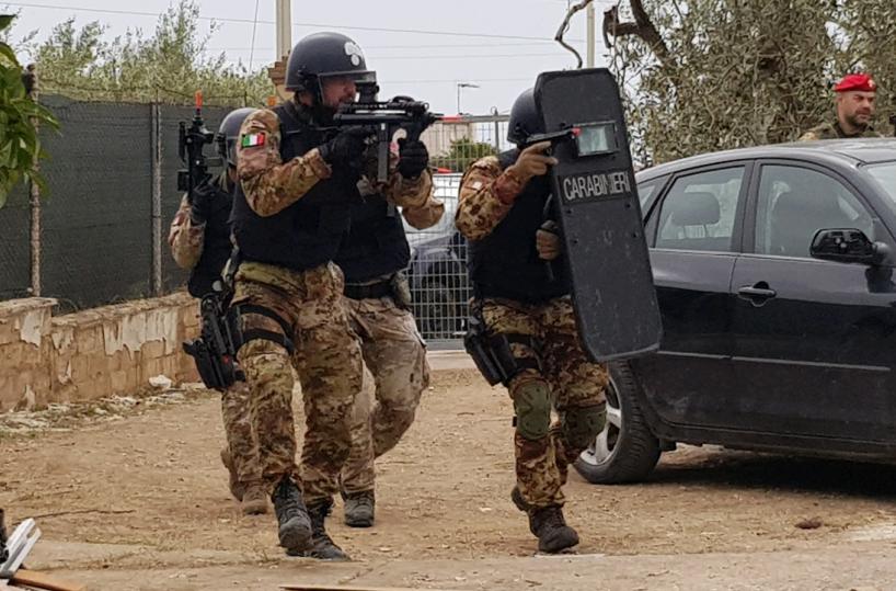 Un giorno con i Cacciatori di Puglia