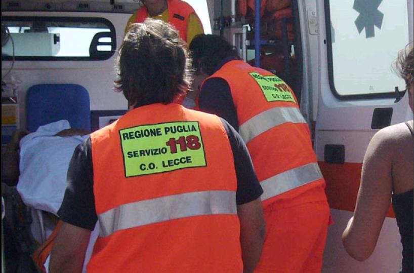 118 Lecce soccorsi