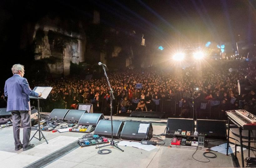 Matera omaggia David Sassoli nella sua Cava del Sole