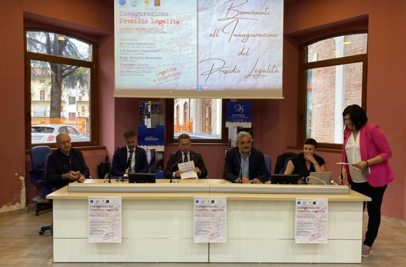 Legalità, a Potenza inaugurato il quarto "Presidio" lucano