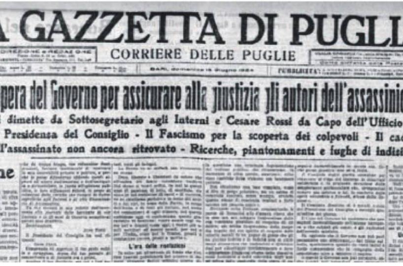 Matteotti, il mistero e le conseguenze