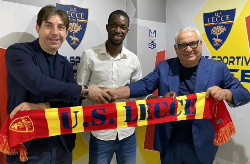 Stefano Trinchera, Ceesay, Pantaleo Corvino Us Lecce
