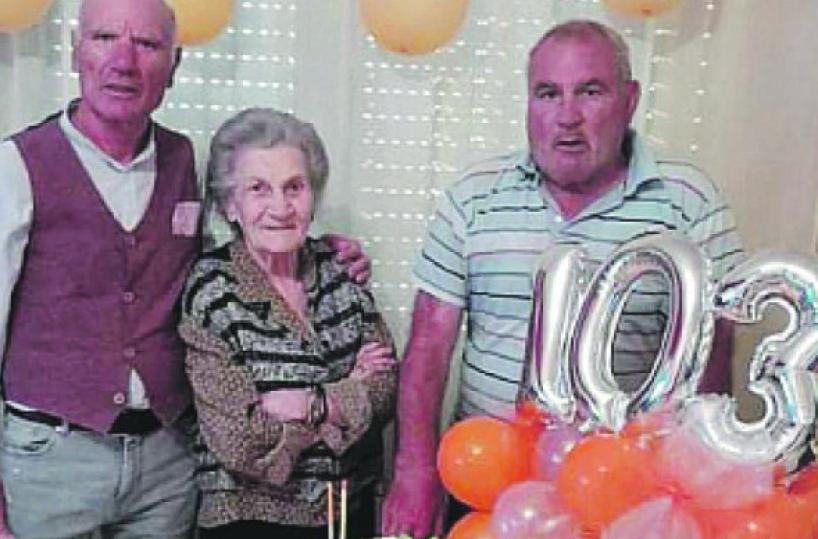 Gioia del Colle festeggia Filomena, 103 anni e non sentirli