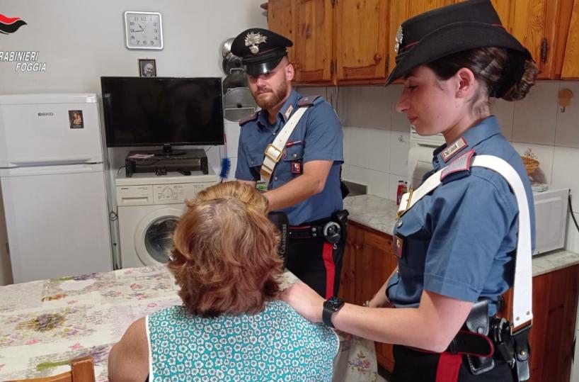 Carabinieri truffa agli anziani