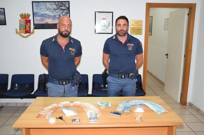 Arresto per droga a Taurisano