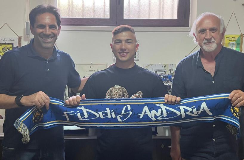 Calcio, l'under Mercurio è il primo acquisto della Fidelis Andria