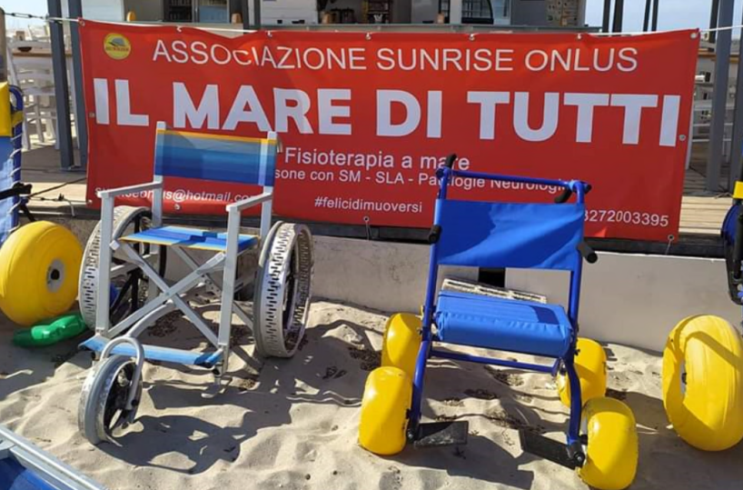 A San Foca ora la fisioterapia per disabili è possibile in acqua