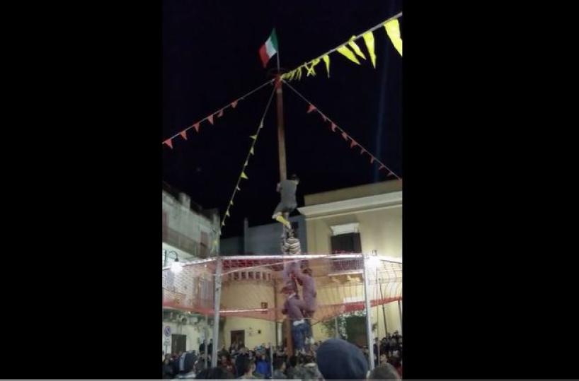 Il Palo della cuccagna di Montescaglioso nel Geoportale Geca