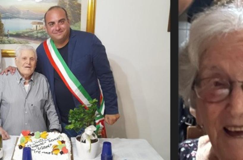 Galatone in festa per tre ultracentenari