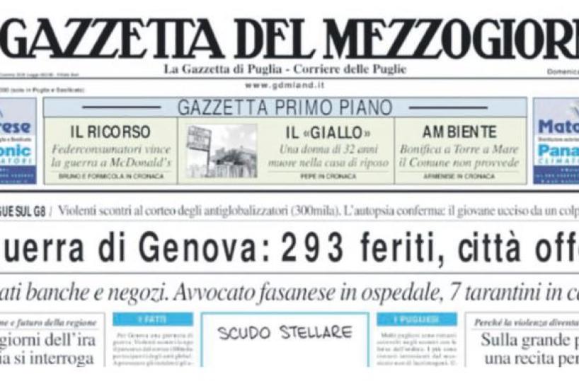 Genova, quel tragico G8 di sangue