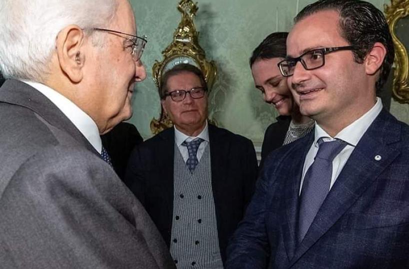 Il pugliese Gianluca Budano insignito dal titolo di Cavaliere da Mattarella