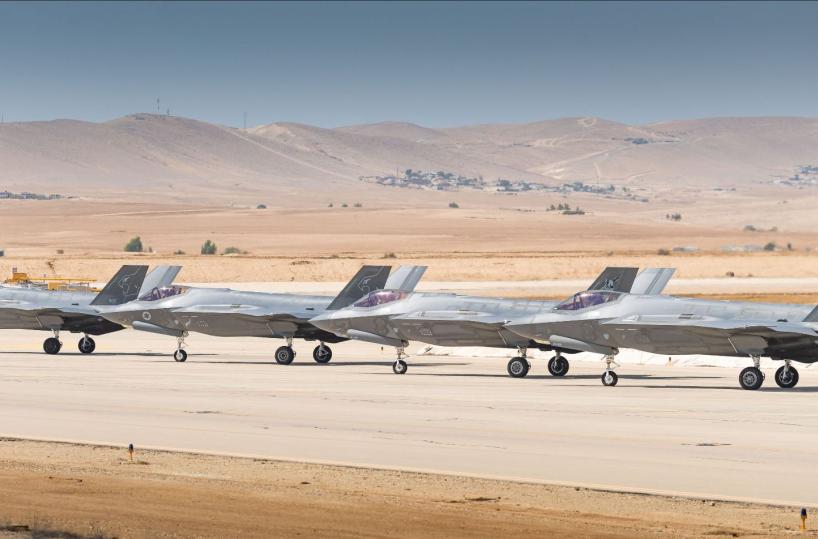 Foggia, 4 F-35 in Israele: esercitazione in Medio Oriente