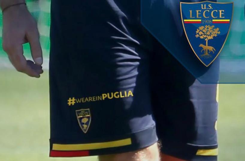 Turismo, #weareinpuglia su divisa Lecce in amichevole col Parma