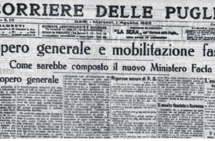 Quell’agosto bollente di cento anni fa