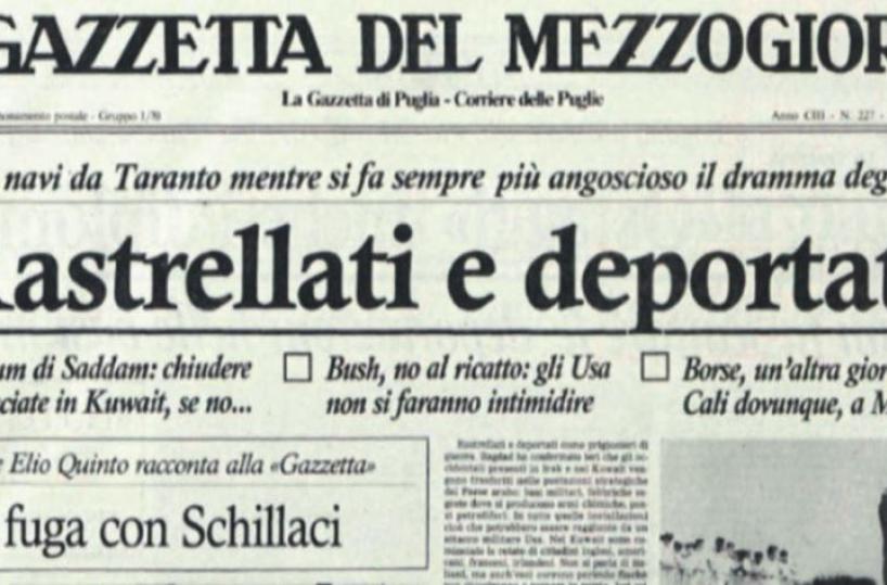 Gli italiani in fuga dal Kuwait occupato