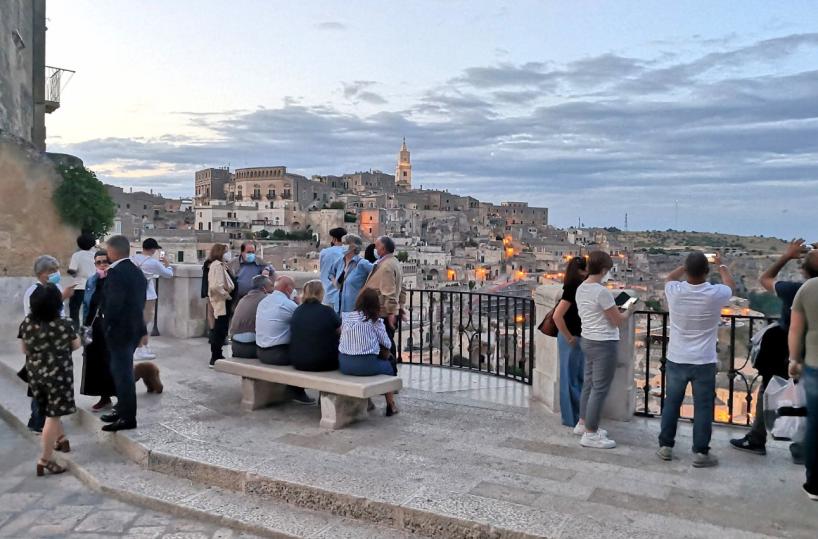 Alberghi e B&B: Matera locomotiva del «Treno Italia»