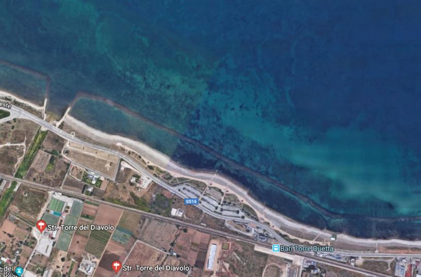 Bari, di nuovo balneabile il tratto di spiaggia a sud di Torre Quetta