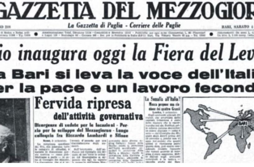 La Fiera &laquo;risorge&raquo;, Bari &egrave; in fermento