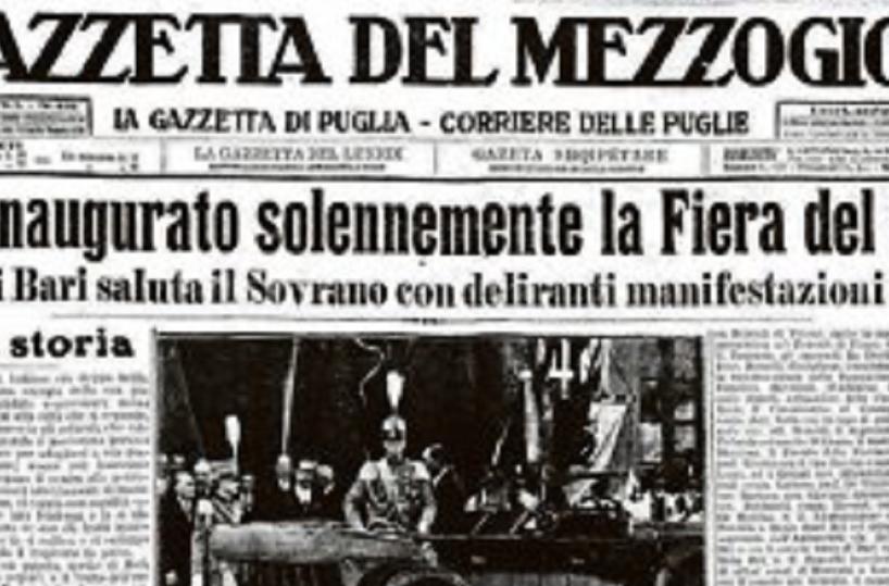 Fiera del Levante, una nascita «reale»