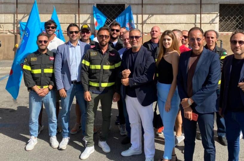 Protesta Uil per i Vigili del Fuoco di Bari: sbloccare il turn over