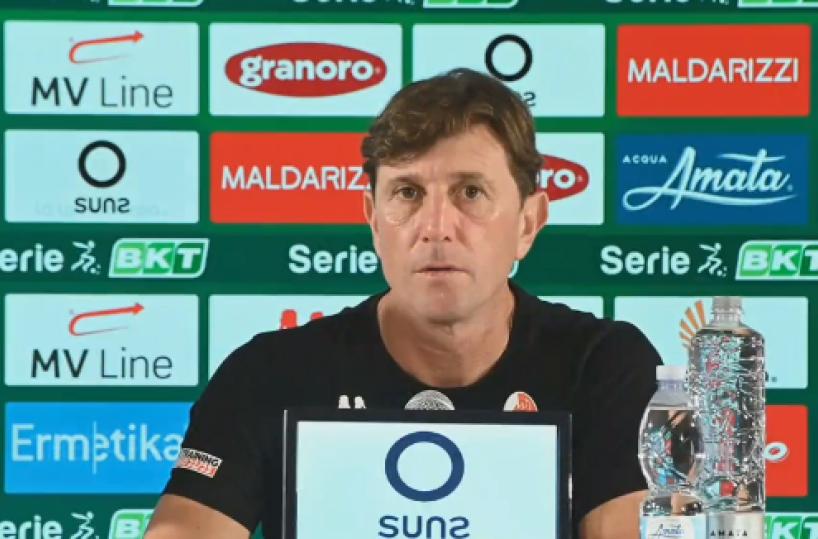 Mignani: «Contro il Cosenza serve la vera forza del Bari»