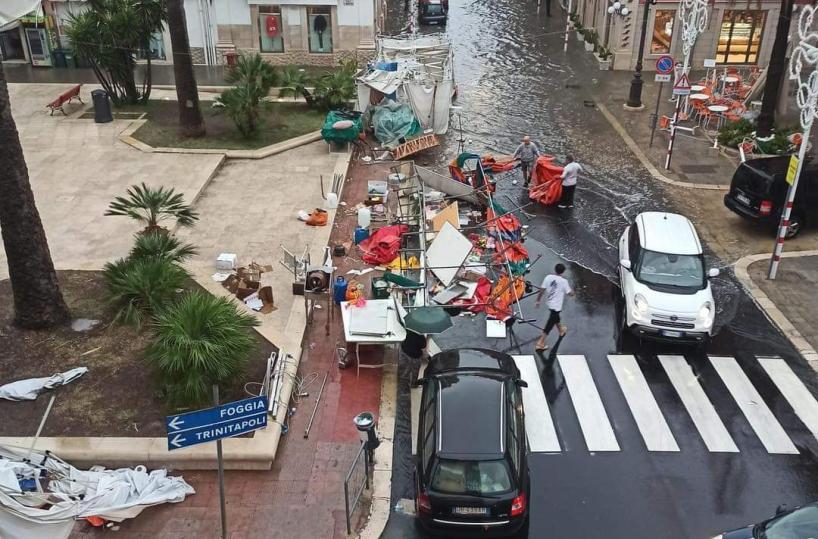 La Puglia saluta l’estate, allerta gialla su tutta la regione per pioggia e temporali
