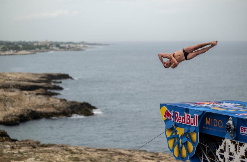 tuffi estremi a Polignano