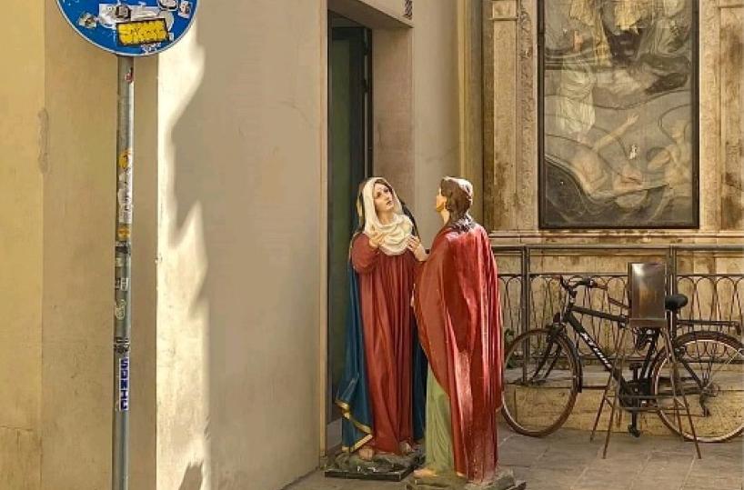Una foto racconta il centro storico